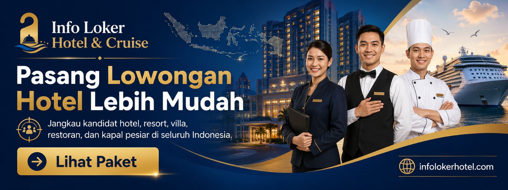 Promosikan Lowongan & Brand Hotel